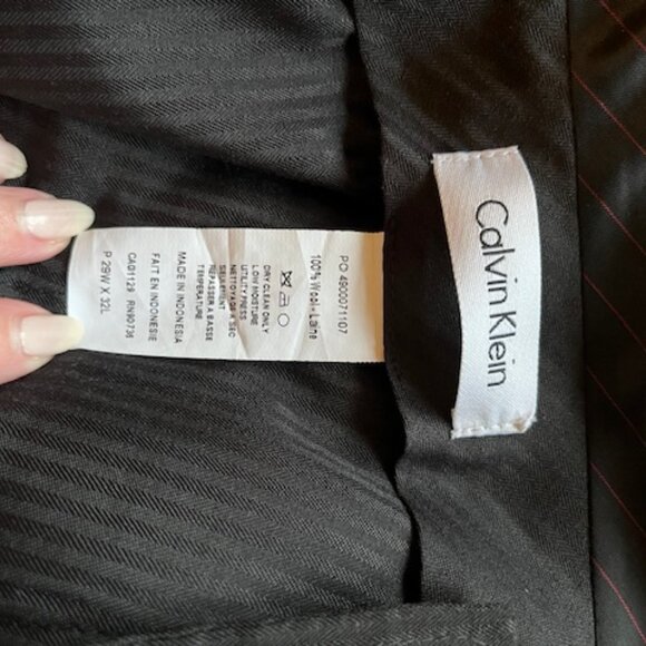 Men's Calvin Klein Suit 38R 100% Wool - Picture 8 of 8
